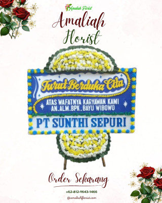 Papan Bunga Duka di Lubuk Begalung Nan Xx