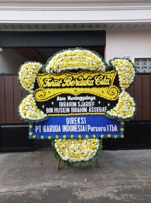 Papan Bunga Duka di Lubuk Begalung Nan Xx