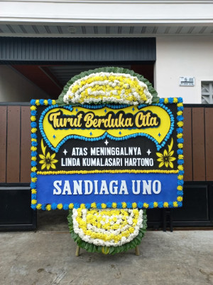 Papan Bunga Duka di Lubuk Begalung Nan Xx